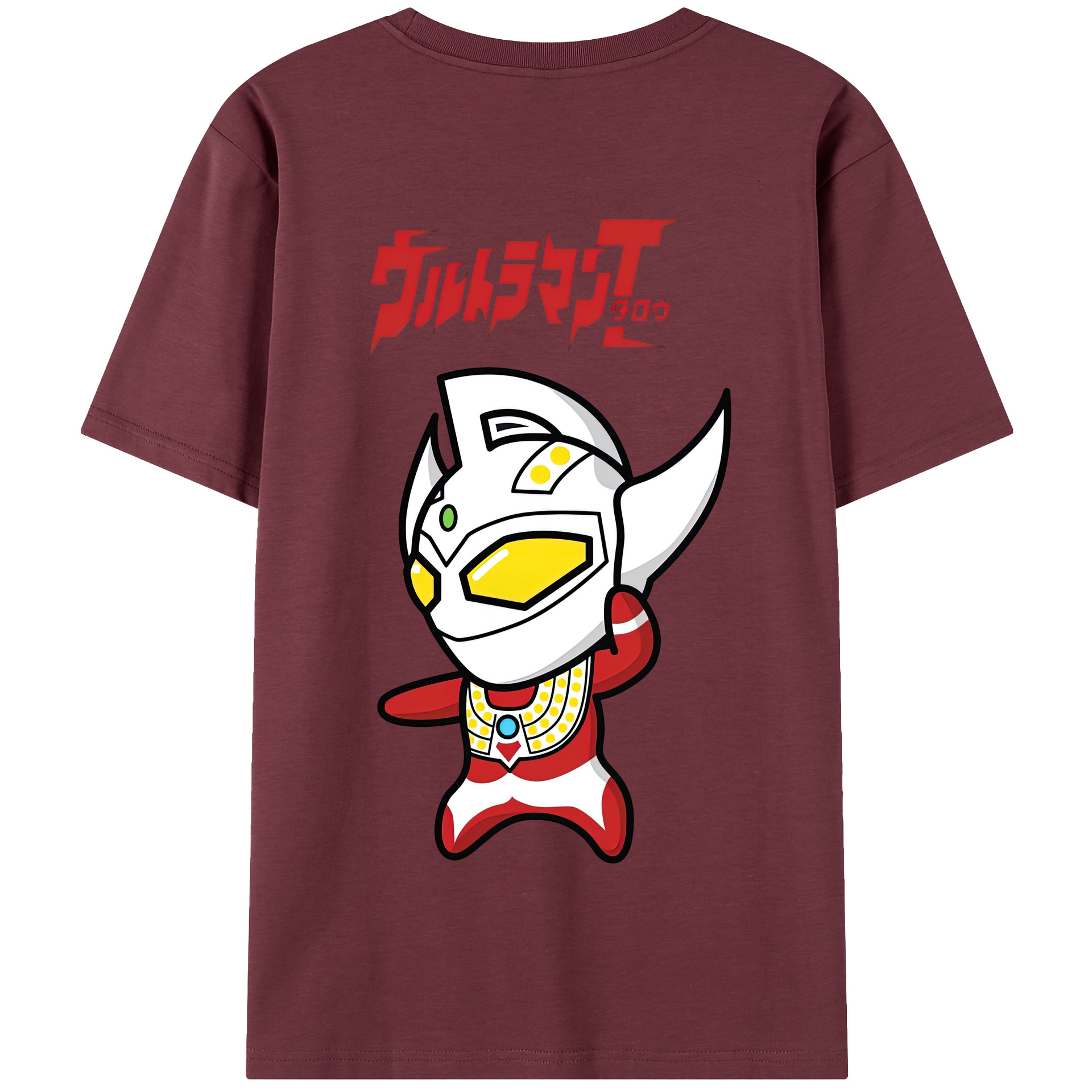 （画像用） ウルトラマン Ultraman 綿100％半袖Tシャツ（背面プリント）